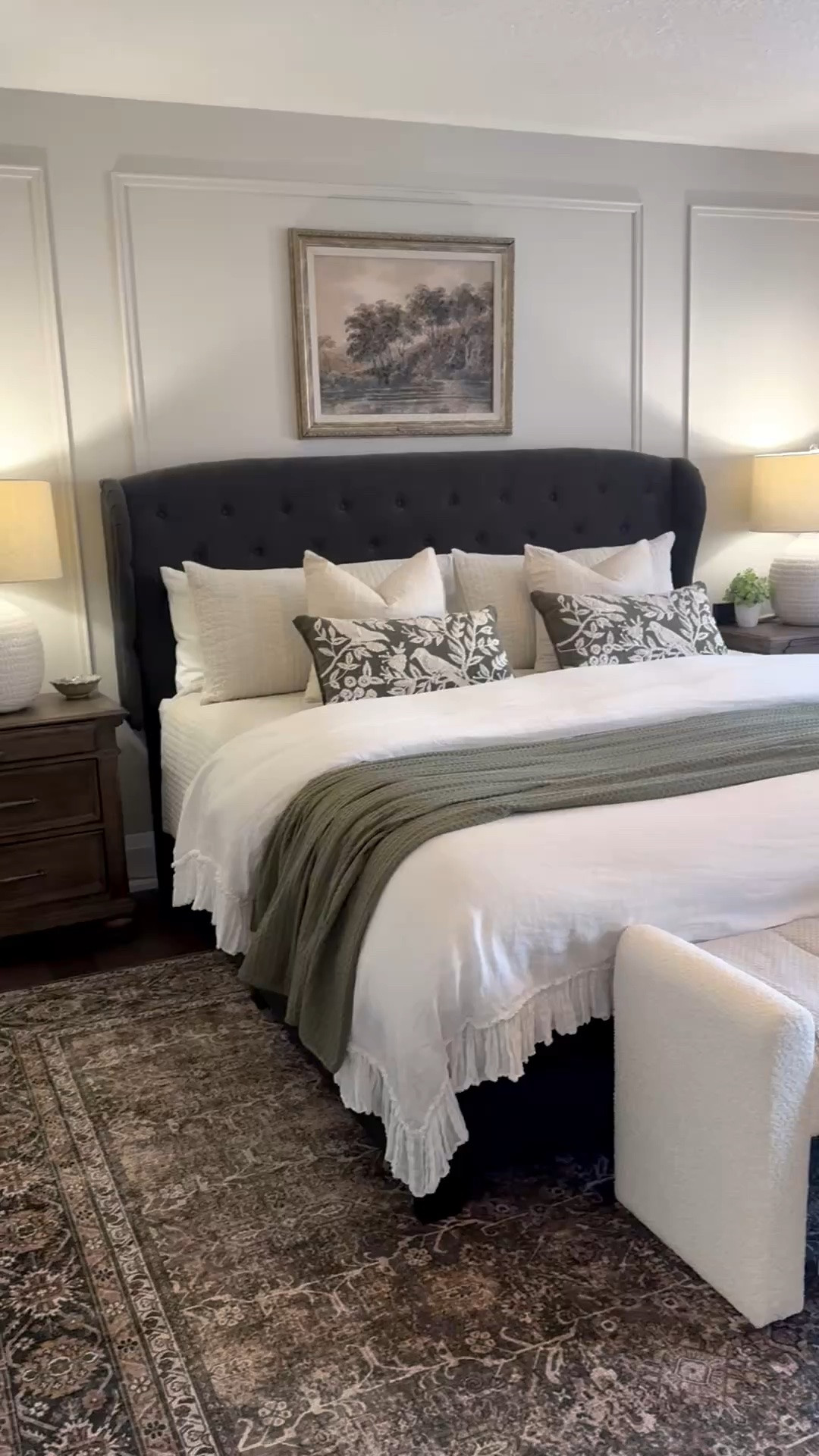 Primary Bedroom- new fandelier!!

#LTKcanada #LTKhome #LTKsale