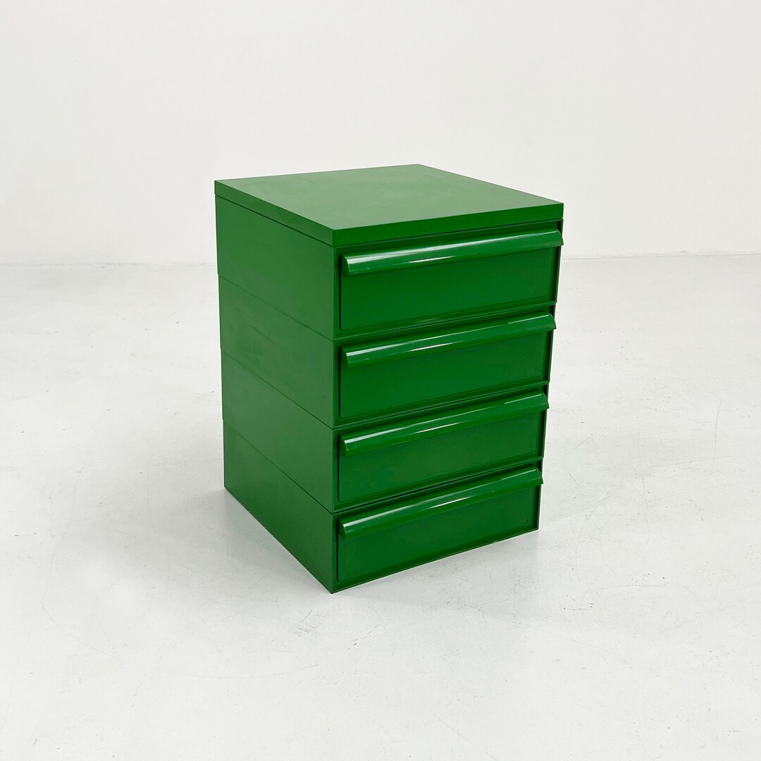 Green Chest With 4 Drawers Model 4601 by Simon Fussell for - Etsy | Etsy (US)