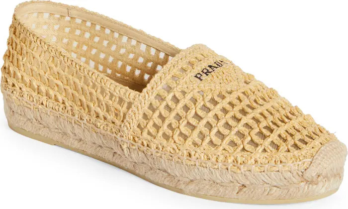Raffia Espadrille Flat | Nordstrom