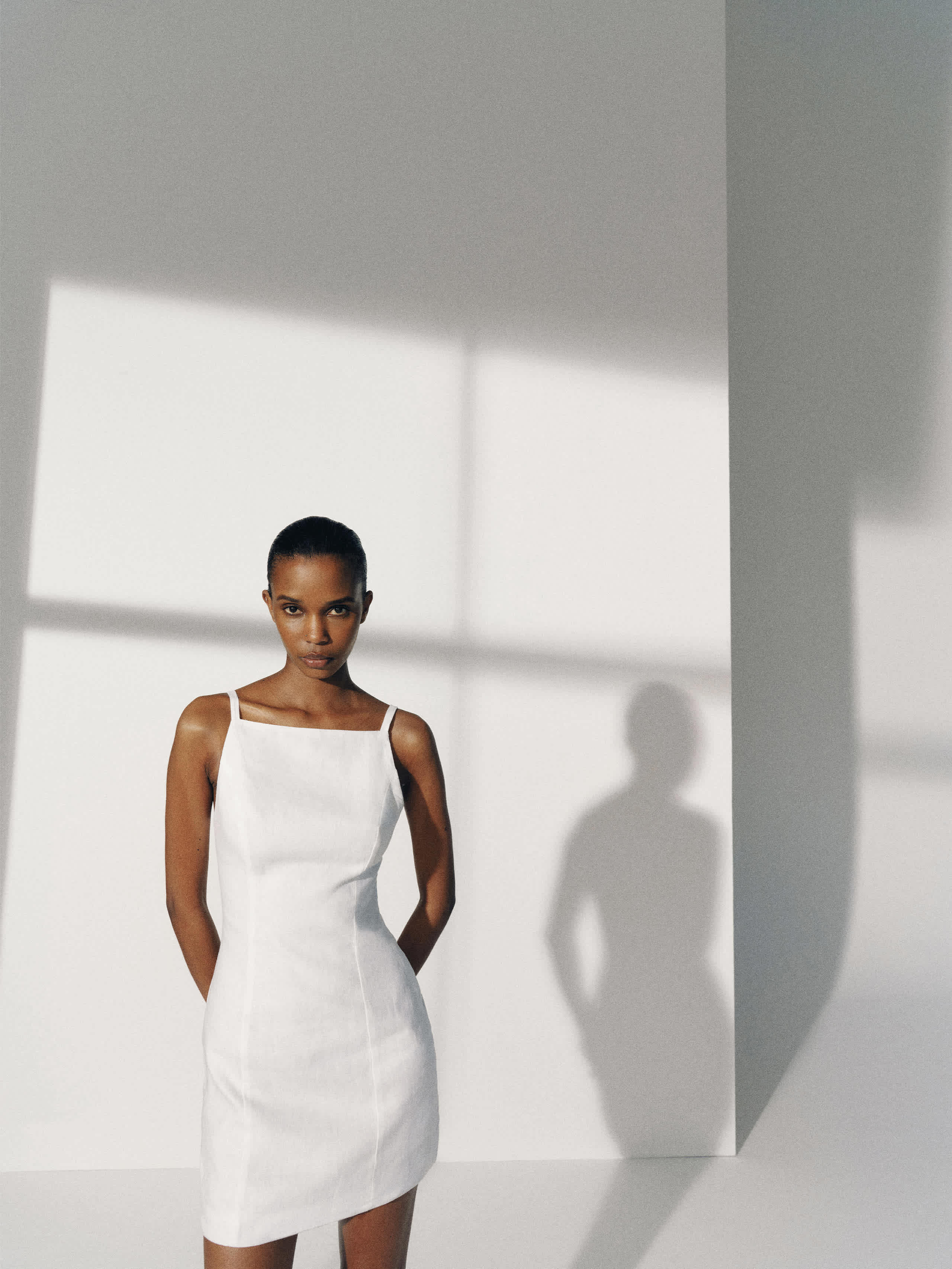 Reformation Mora Linen Dress Ivory 4 | Reformation (Global)
