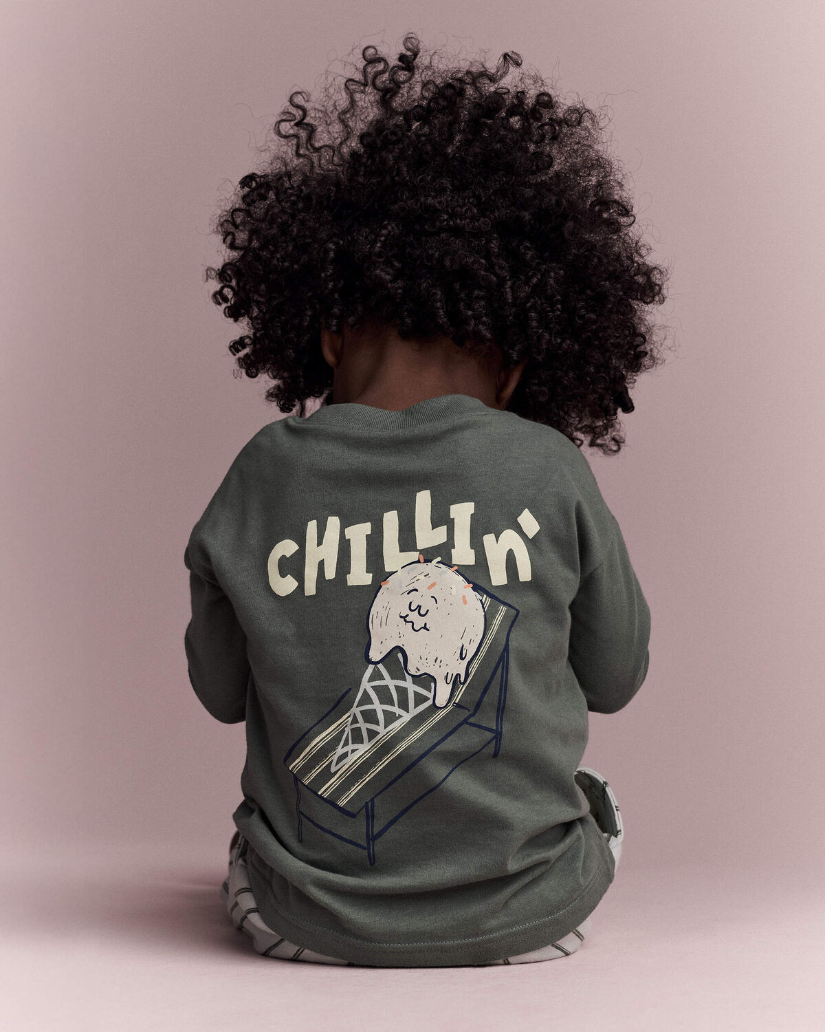 Toddler Boy Chillin' Long-Sleeve Graphic Tee - Olive - Otter Avenue | Carter's | Carter's Inc