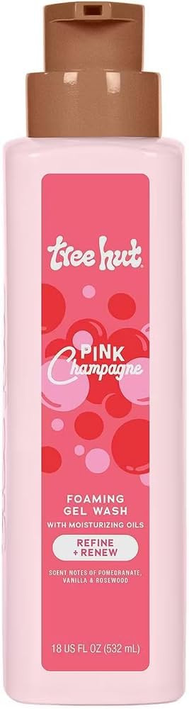 Amazon.com : Tree Hut Pink Champagne Body Wash, Hydrating & Moisturizing Shower Gel with Shea But... | Amazon (US)