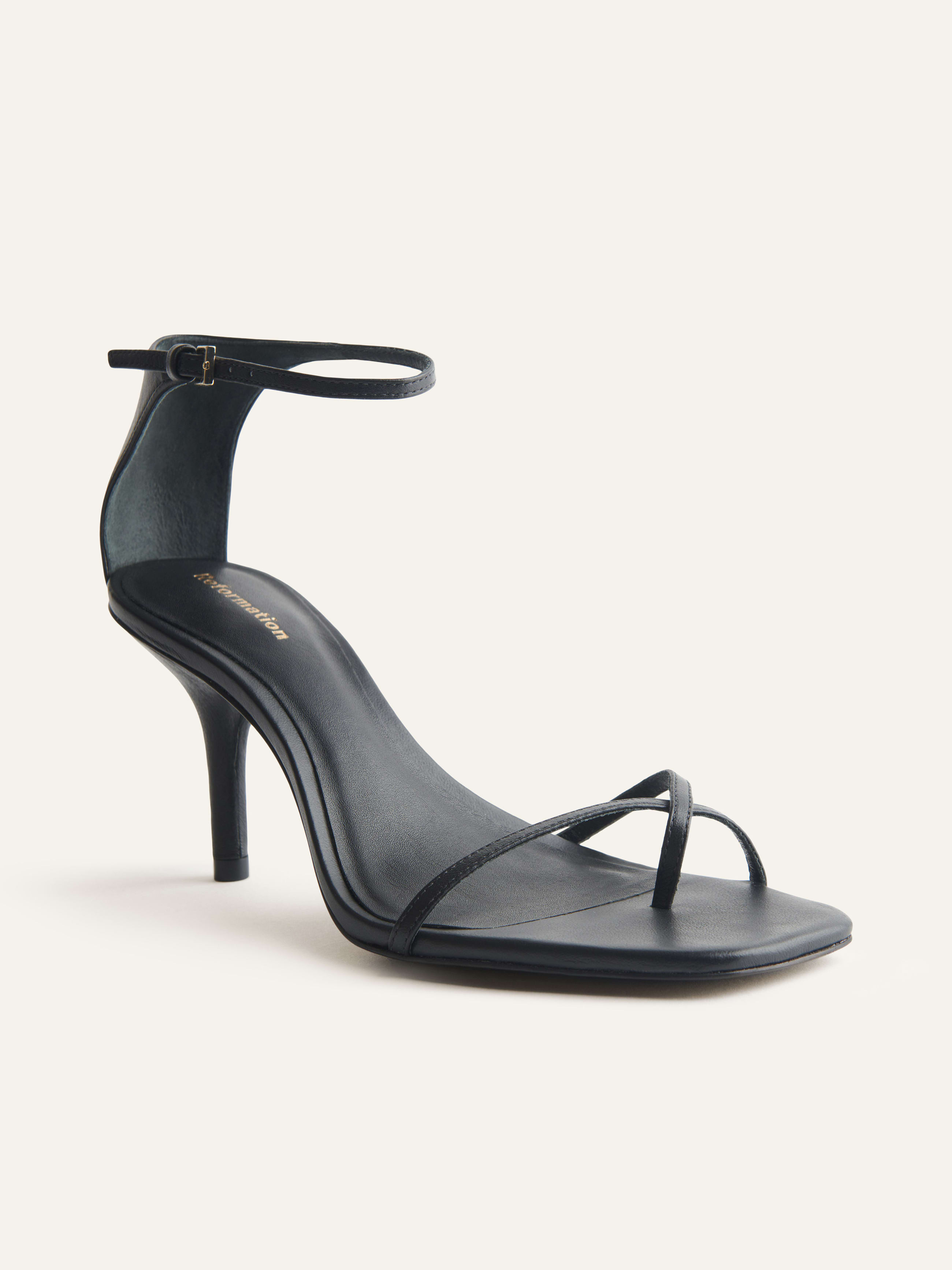Gigi Strappy Mid Heel Sandal | Reformation (Global)