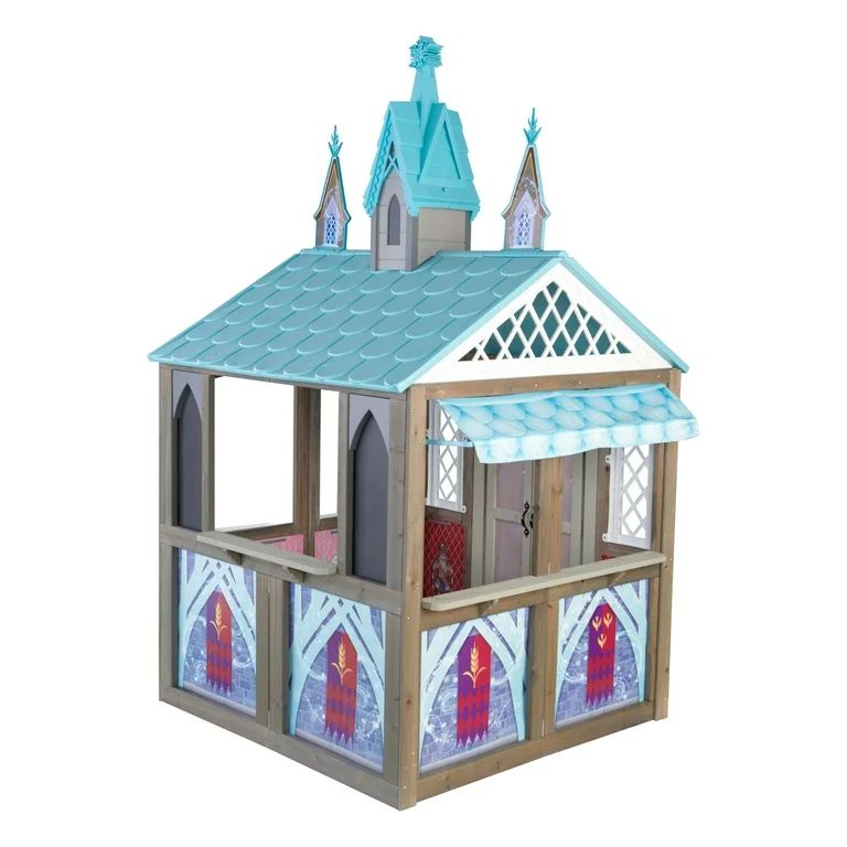 KidKraft Disney® Frozen Arendelle Wooden Outdoor Playhouse | Walmart (US)