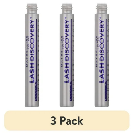 (3 pack) Maybelline Lash Discovery Mini-Brush Washable Mascara, Very Black | Walmart (US)