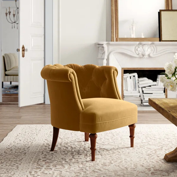 Alanna Upholstered Barrel Chair | Wayfair North America