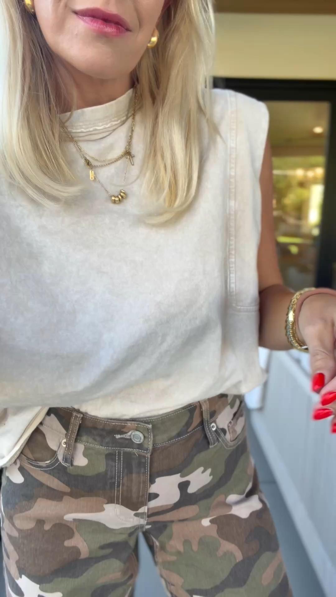 I’m not a huge fan of camo, but these Walmart pants have won me over! The cutest fit and a great price