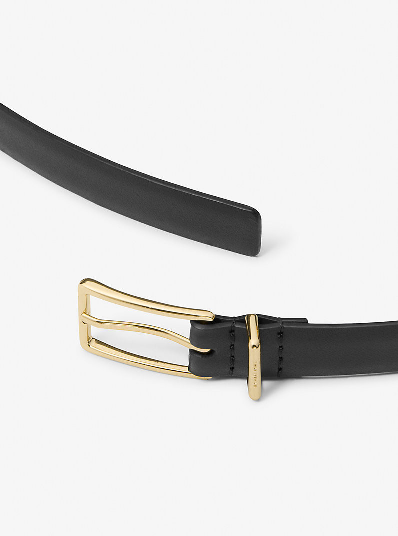 Leather Belt | Michael Kors US
