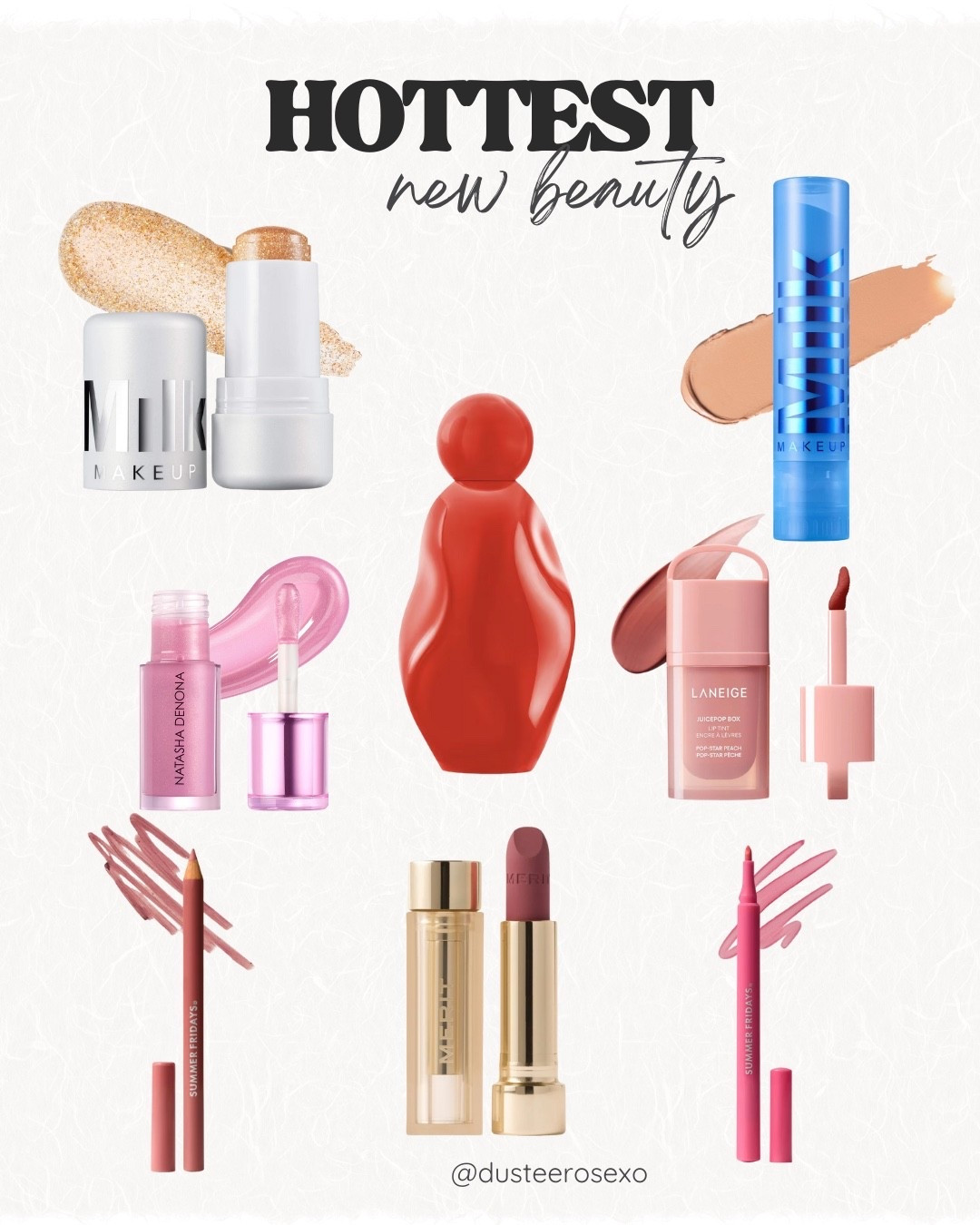 Hottest NEW Beauty Drops 🔥 

Who doesn’t love some NEW beauty releases? We have everything from fragrance from Kylie Cosmetics, lip liners + lip stains from Summer Fridays, concealer + jelly highlighter from Milk Cosmetics + more! 

#LTKgrwm #LTKValentine #LTKBeauty