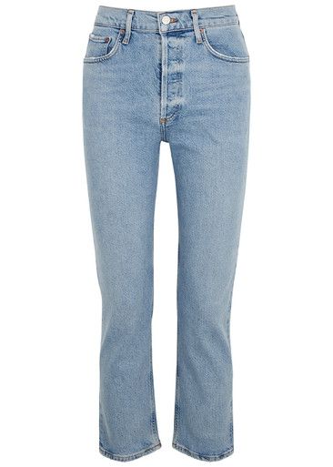 Riley light blue slim-leg jeans | Harvey Nichols (Global)