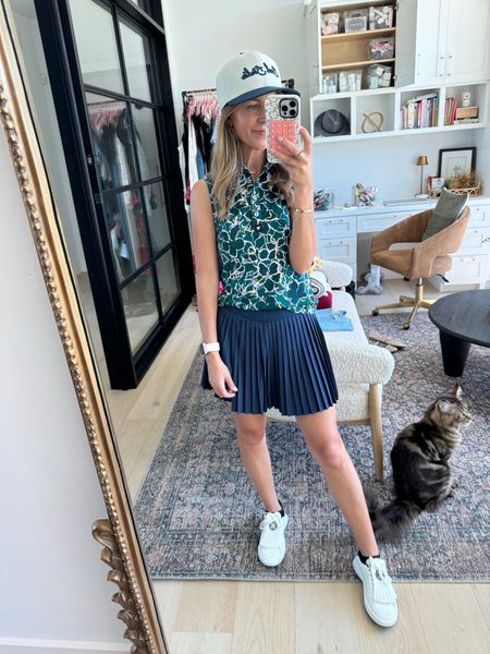 Golfing today! Love Bad Birdie outfits for golf days. 

Golf outfit, women’s golf, workout outfit, gold skirt, tennis skirt 

#LTKStyleTip #LTKFindsUnder100