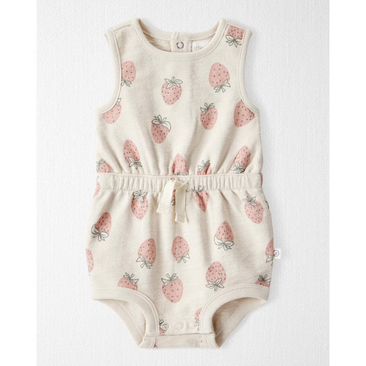 Little Planet by Carter's Organic Baby Girls' Knit Bubble Romper | Target