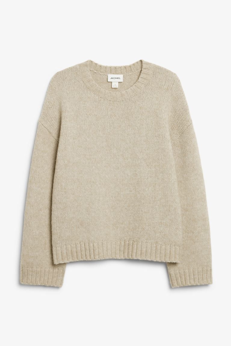 Grob gestrickter Pullover in Oversized-Passform | H&M (DE, AT, CH, NL, FI)