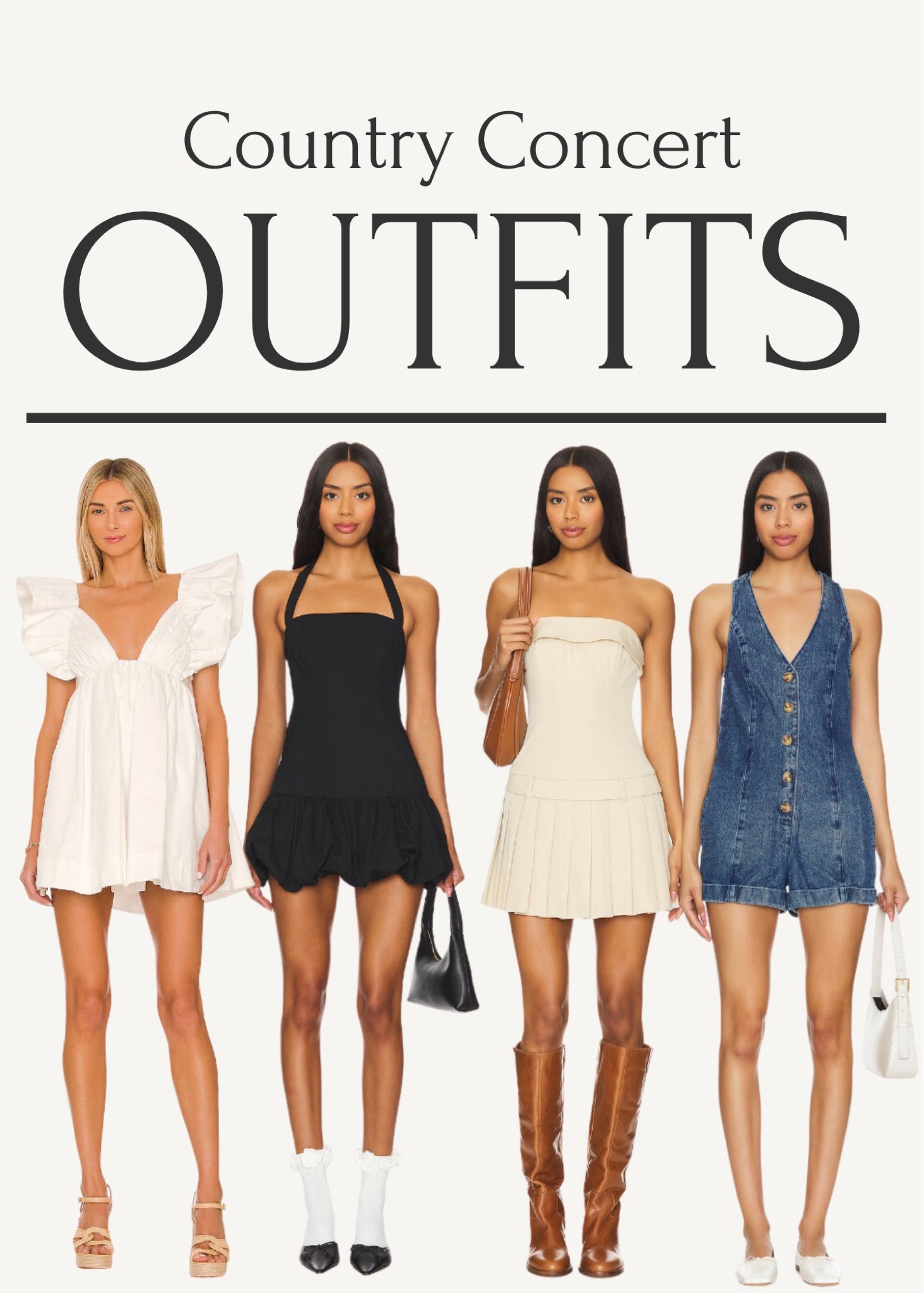 country concert ideas, country concert outfits, western outfits, western dresses, jean shorts, jean jumpsuits, jean rompers, country clothes, concert outfits, country concert fits, country boots, cowgirl, western wear, country lover#LTKstyletip 

#LTKSeasonal #LTKU #LTKStyleTip