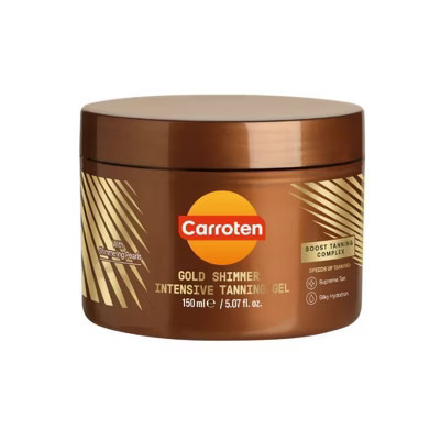 Carroten Gold Shimmer Intensive Gel - 5.07 fl oz: Tanning Lotion, Whole Body Application, Coconut Scent | Target