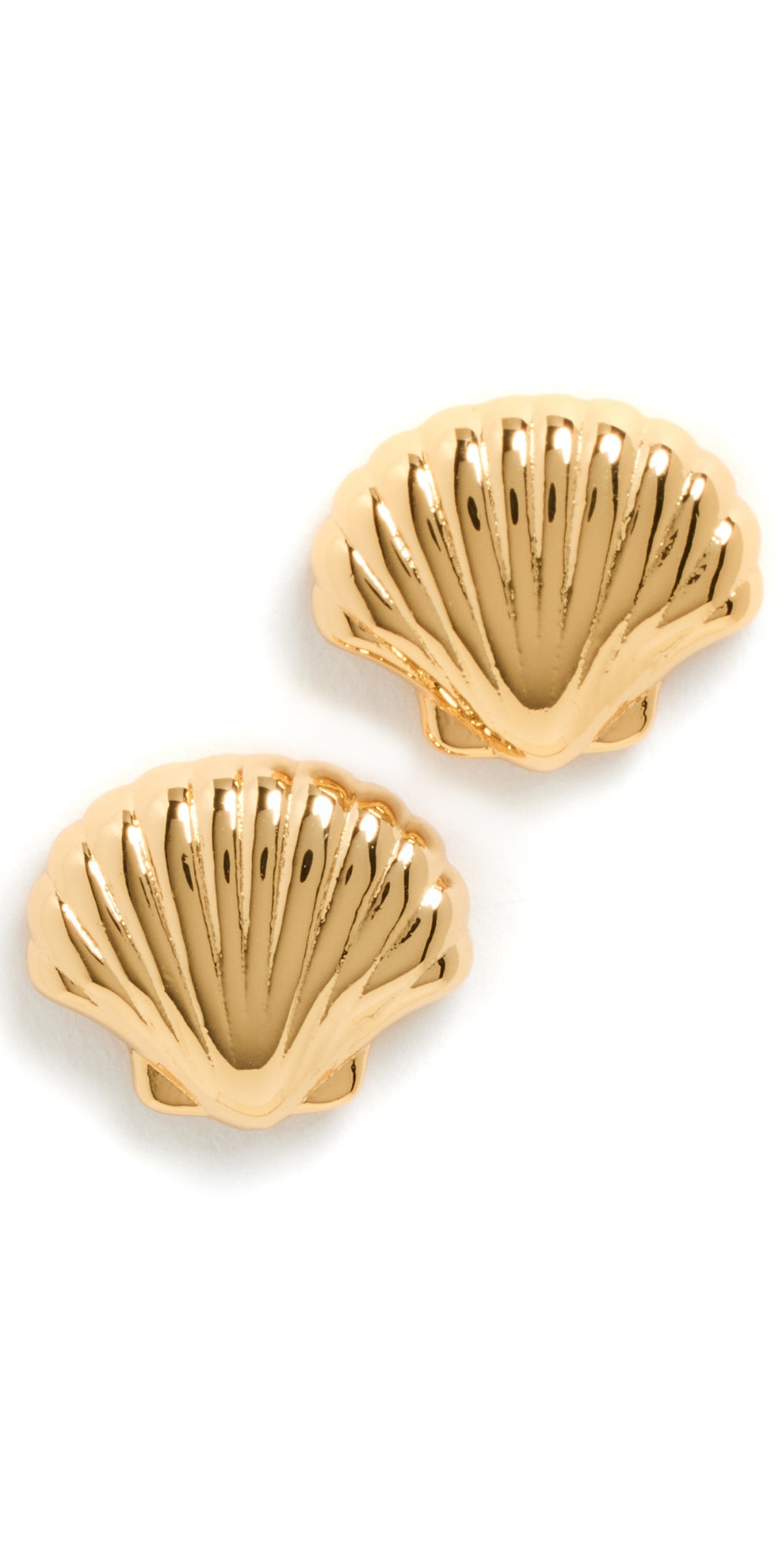Lele Sadoughi Coquille Stud Earrings Gold One Size | Shopbop