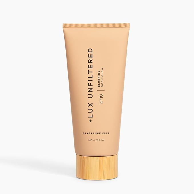 + Lux Unfiltered N°10 Blurring Body Glow in Fragrance Free, Vegan Instant Body Shimmer that Blur... | Amazon (US)