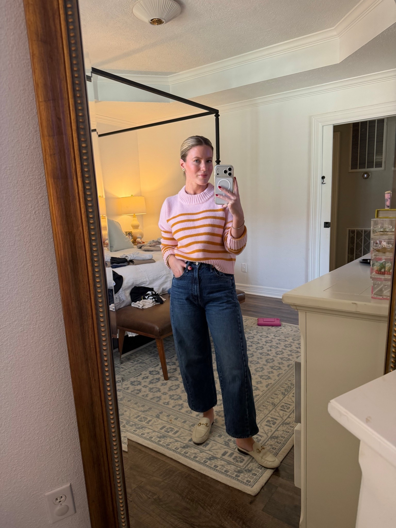 Nancy Kay's birthday outfit for mom //