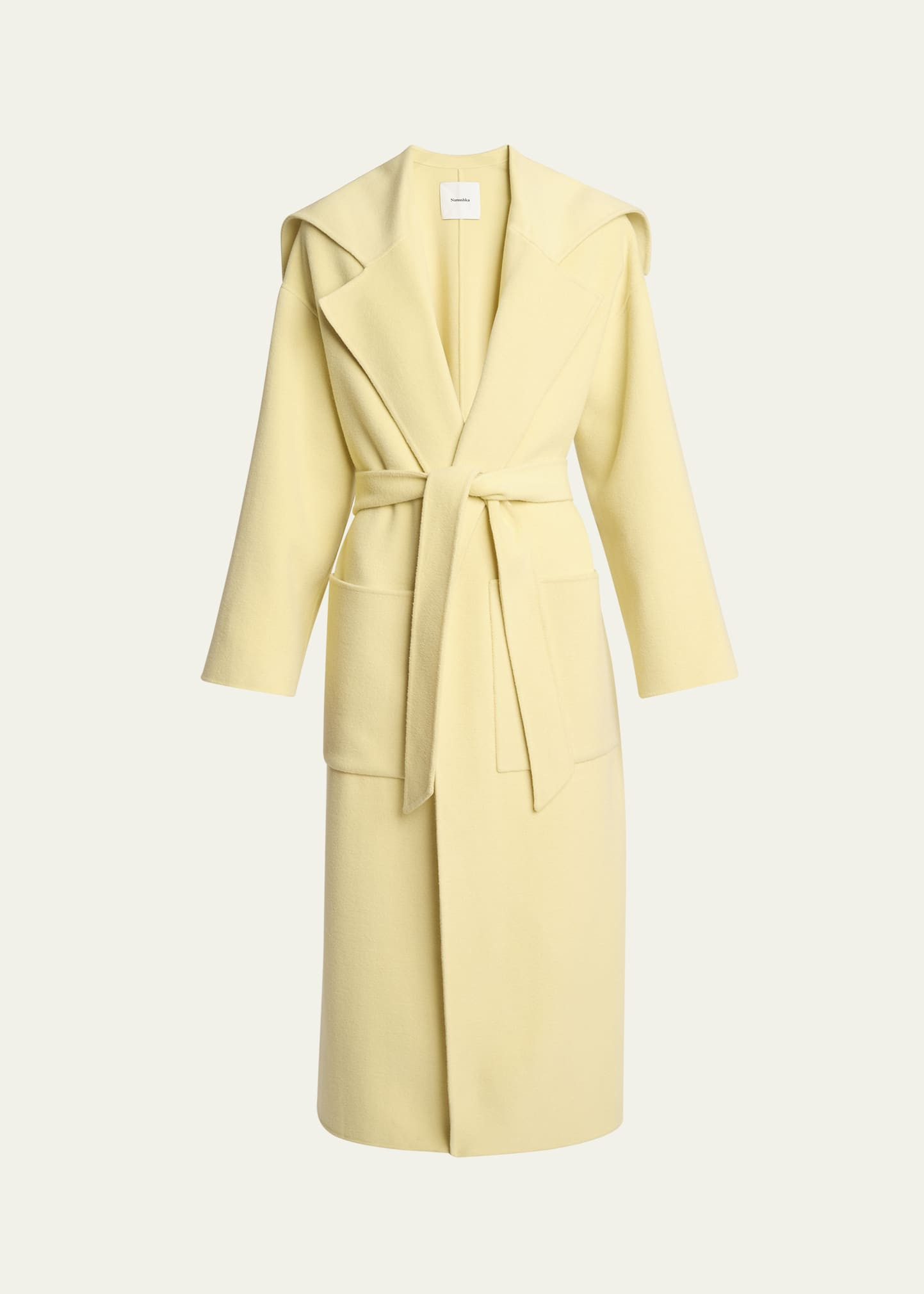 Nanushka Ruta Wrap Coat | Bergdorf Goodman