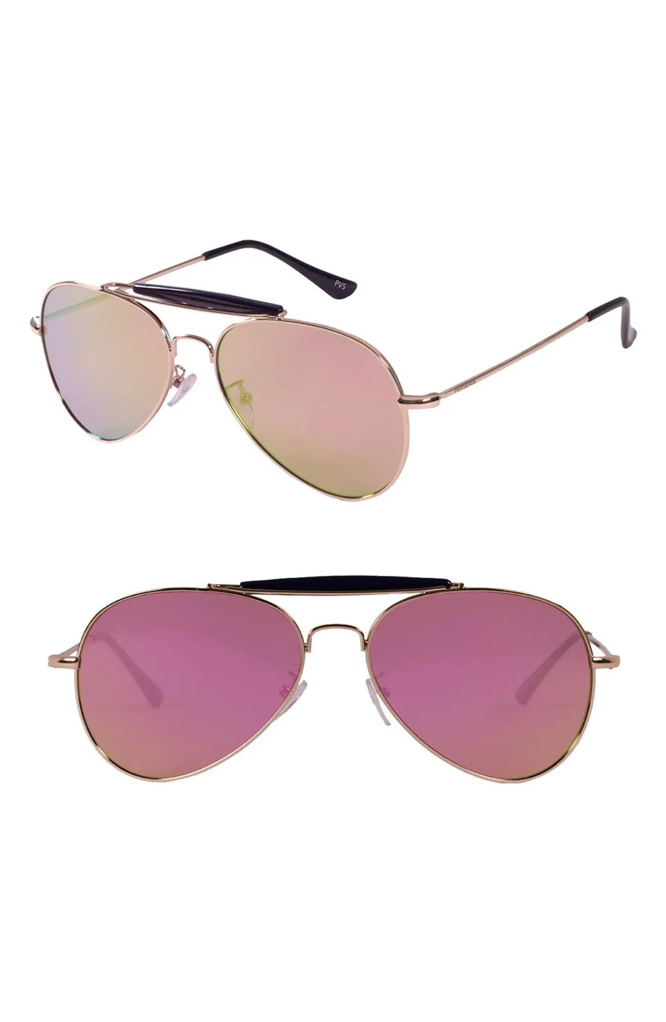 Khaliel 58mm Aviator Sunglasses | Nordstrom