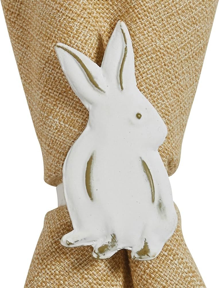 Park Designs Bunny Napkin Ring Set | Amazon (US)