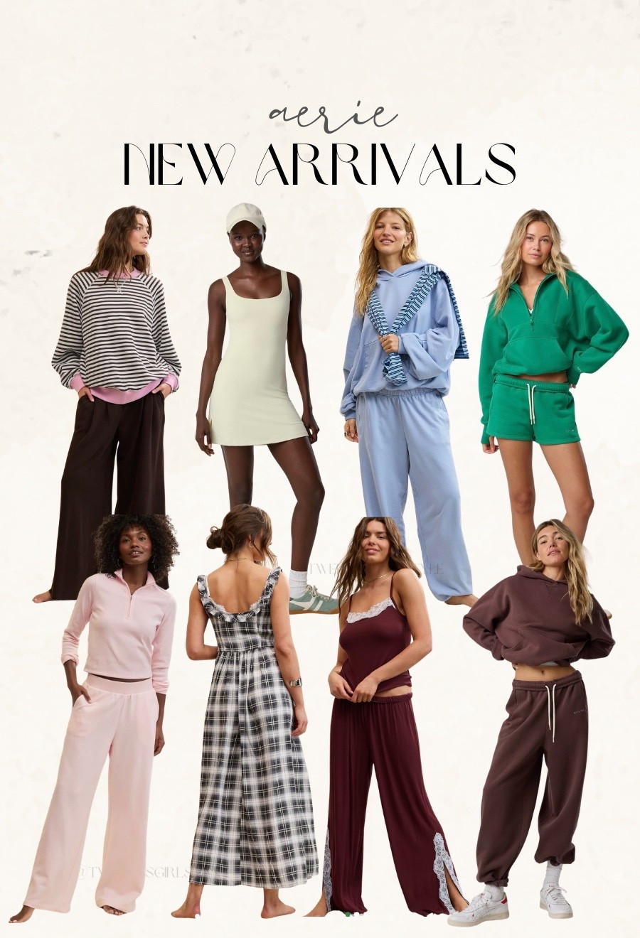 Aerie new arrivals 🙌🏻🙌🏻

Seasonal, active, activewear, loungewear, joggers, tennis, dress, pullover,

#LTKdayinmylife #LTKSeasonal #LTKootd