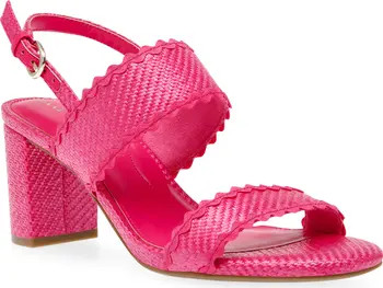 Anne Klein Raine Raffia Slingback Sandal (Women) | Nordstrom | Nordstrom