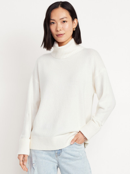 SoSoft Turtleneck Tunic Sweater | Old Navy (US)