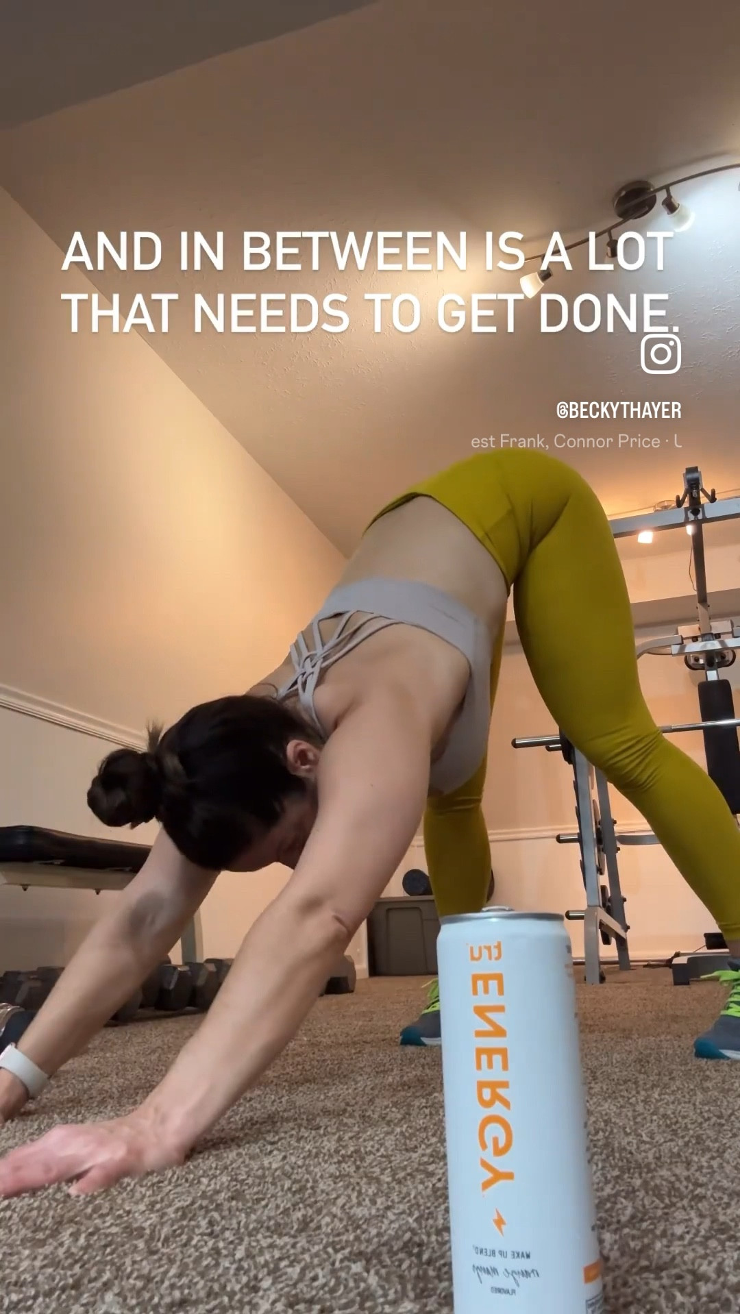 The energy drink you need when you’re done but the day’s work isn’t done. Work, workout, work, housework, more work. 

#LTKhome #LTKfitness #LTKVideo