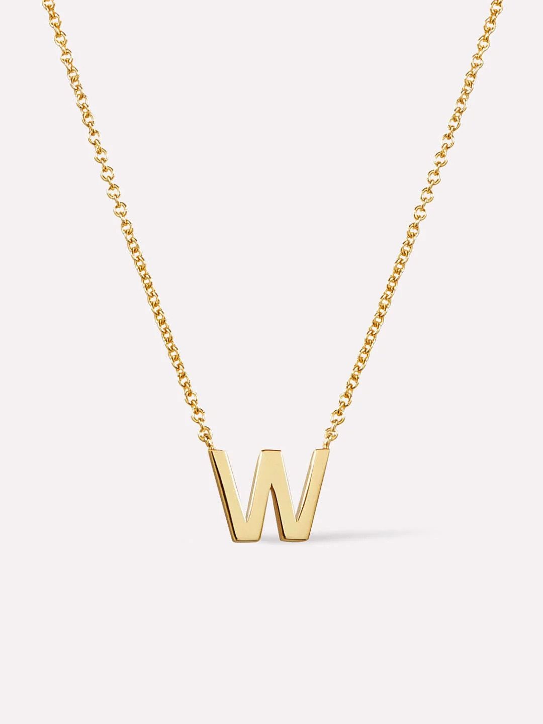 Shop Gold Initial Letter Necklace | Ana Luisa