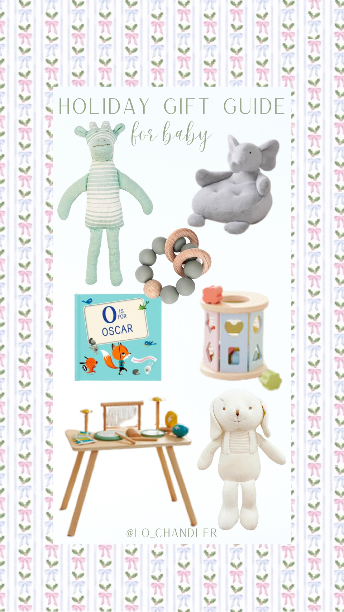 Love all these holiday gift options for babies!





Holiday gift guide
Christmas gifts
Holiday gifts 
Stocking stuffers
Gifts for her
Gifts for him
Gifts for family 
Favorite gifts
Gifts for baby
Baby gifts 

#LTKHoliday #LTKbaby #LTKGiftGuide