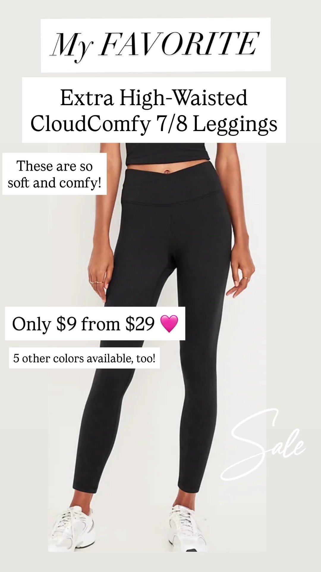 My favorite leggings are on sale right now for nine dollars! 70% off original price. These are so good and so soft and so comfortable. Love love love the scoop these up while there’s a deal.

#LTKSaleAlert