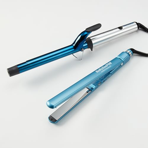 BaBylissPRO Limited Edition Prepack, 1" Extended Barrel Nano Titanium Curling Iron and 1" Nano Titanium Ultra-Thin Flat Iron | Amazon (US)