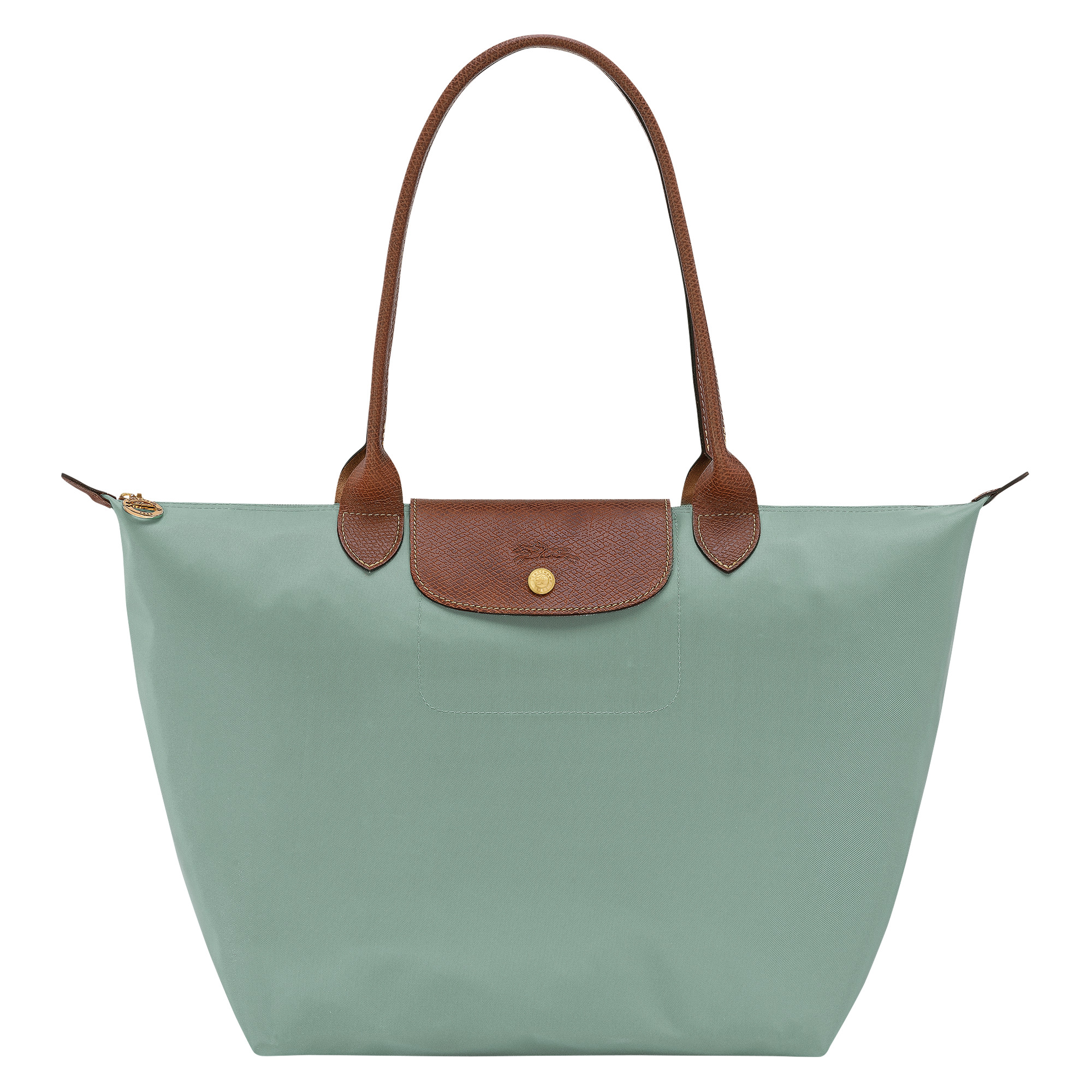 Le Pliage Original L Tote bag Celadon - Recycled canvas | Longchamp US | Longchamp
