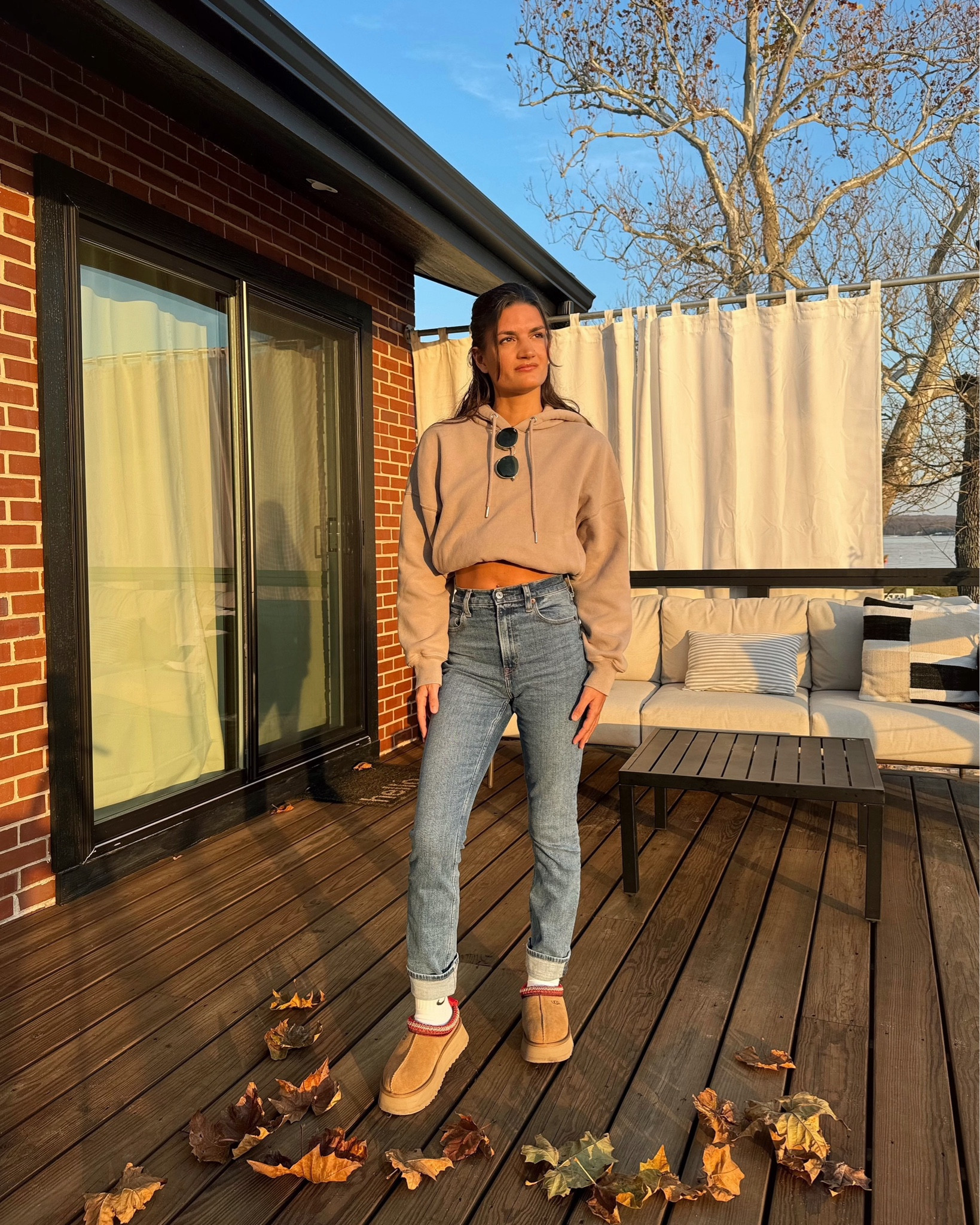 jeans, fall outfit, fall style, ugg slippers, thanksgiving outfit, casual outfit, casual style 

#LTKShoeCrush #LTKSaleAlert #LTKStyleTip