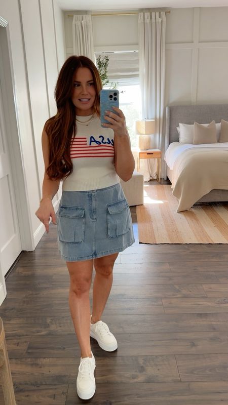This cargo skirt is around $30 with code BrittH20!!! Super cute & can style it so many ways!! Size down, since it runs oversized! 

#PinkLily #CargoSkirt #Patrioticoutfit #FourthofJuly #AmericanFlag #MemorialDayoutfit

#LTKfindsunder50