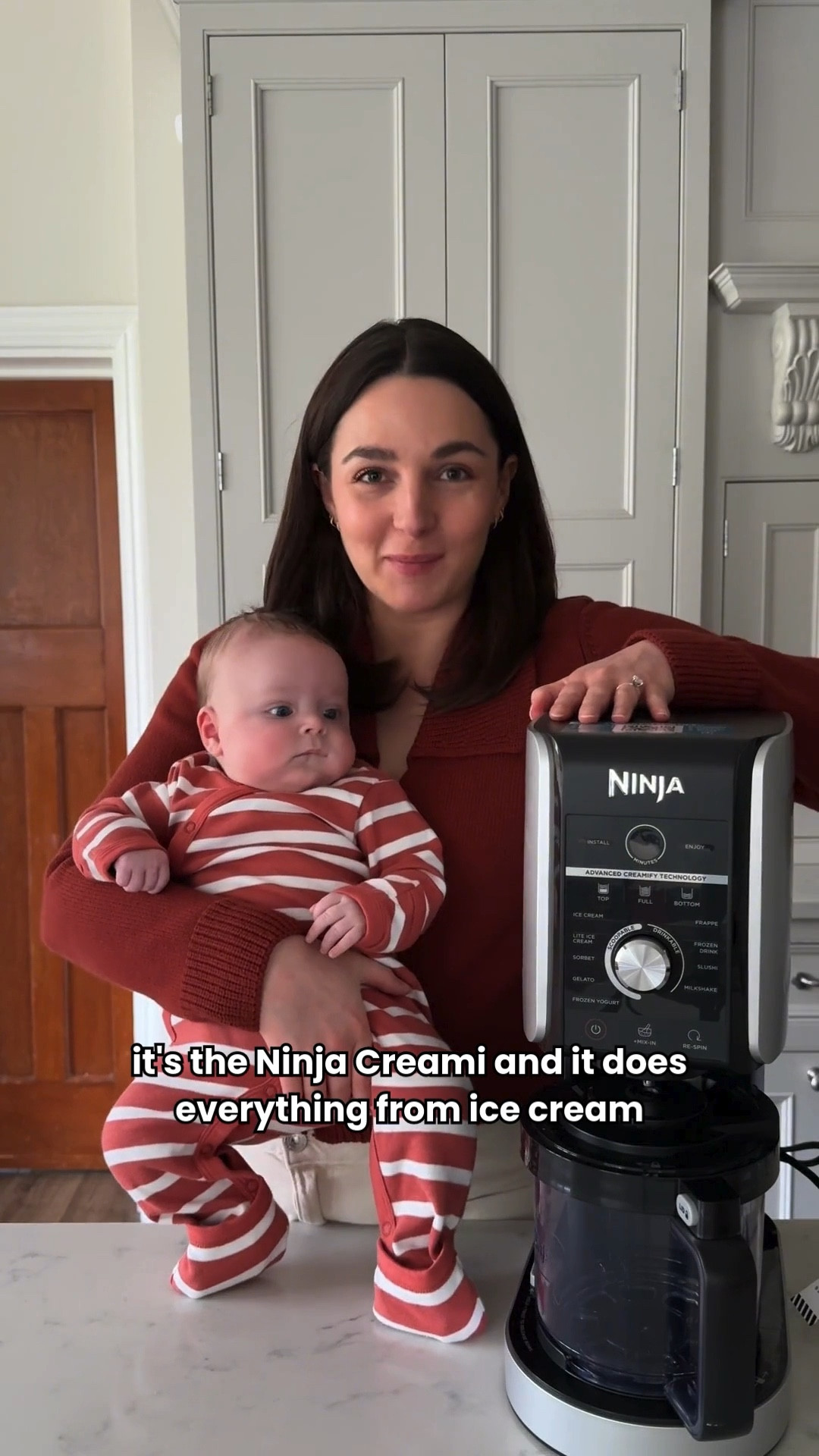 a d . This is going to be so much fun when Hugo can eat, but for now I've been treating myself to numerous frappes with the @ninjakitchenuk CREAMi 🍦🧋

It's super easy to use - I literally just throw the ingredients into the tub provided, freeze for 24 hours, and then it's ready to whip into something delicious!

#CreamiMyWay
#NinjaCreami
#AD 

#LTKfamily #LTKhome #LTKuk
