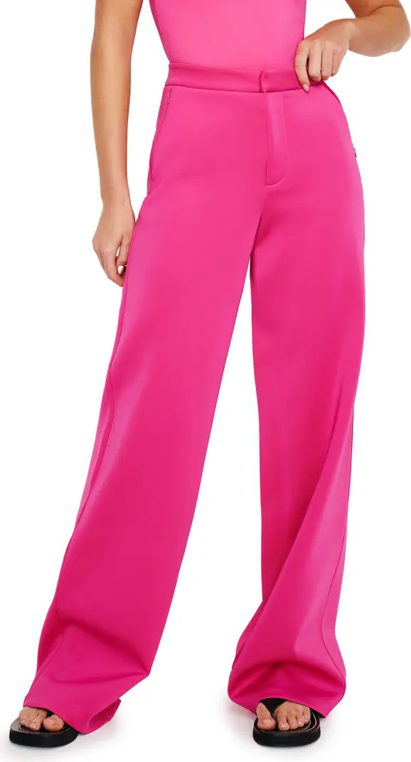 Good American Column Scuba Pants | Nordstrom | Nordstrom