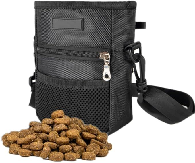 Dog Treat Pouch Pet Trainning Waist Bag Portable Food Snack Small Item Storage Holder Bag Hook De... | Amazon (US)