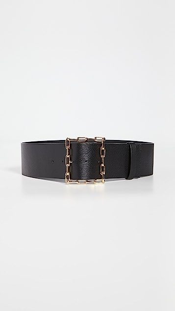Geo Chain Belt In Black | Shopbop