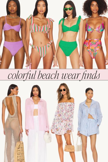 What to wear- beach wear finds & all the colorful bikinis 

#LTKFind #LTKswim #LTKstyletip