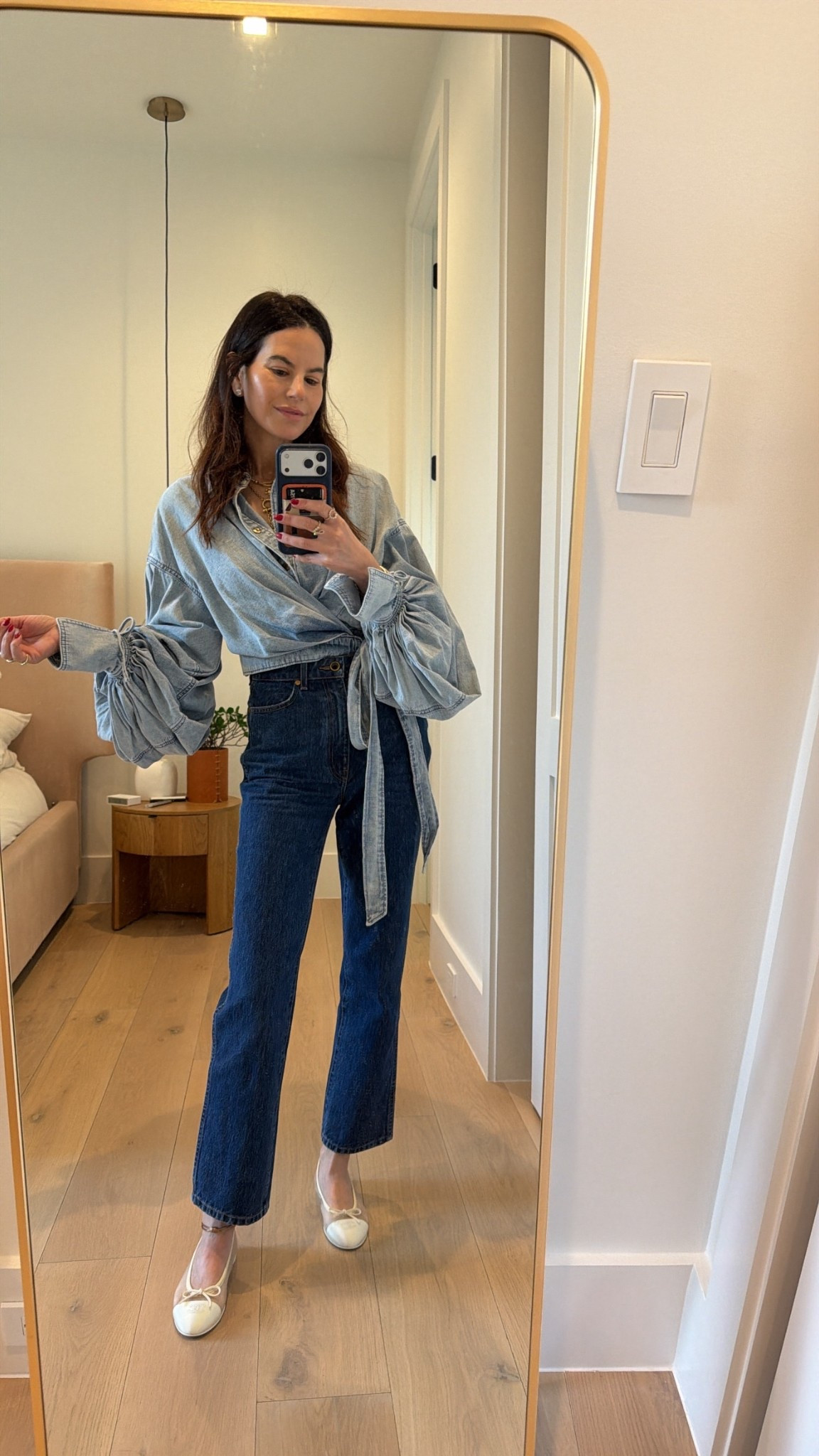 Styling my Montgomery wash Khaite jeans! My shoes are Chanel so I linked similar  Also linked looks for less.  

Women’s fashion, spring fashion, spring style, spring outfits, spring outfit inspo, spring ootd, women’s spring outfit, winter to spring style, winter to spring transitional outfit, chic style, mom fashion, mom style, straight leg jeans, high rise jeans




#LTKOver40 #LTKSeasonal #LTKootd