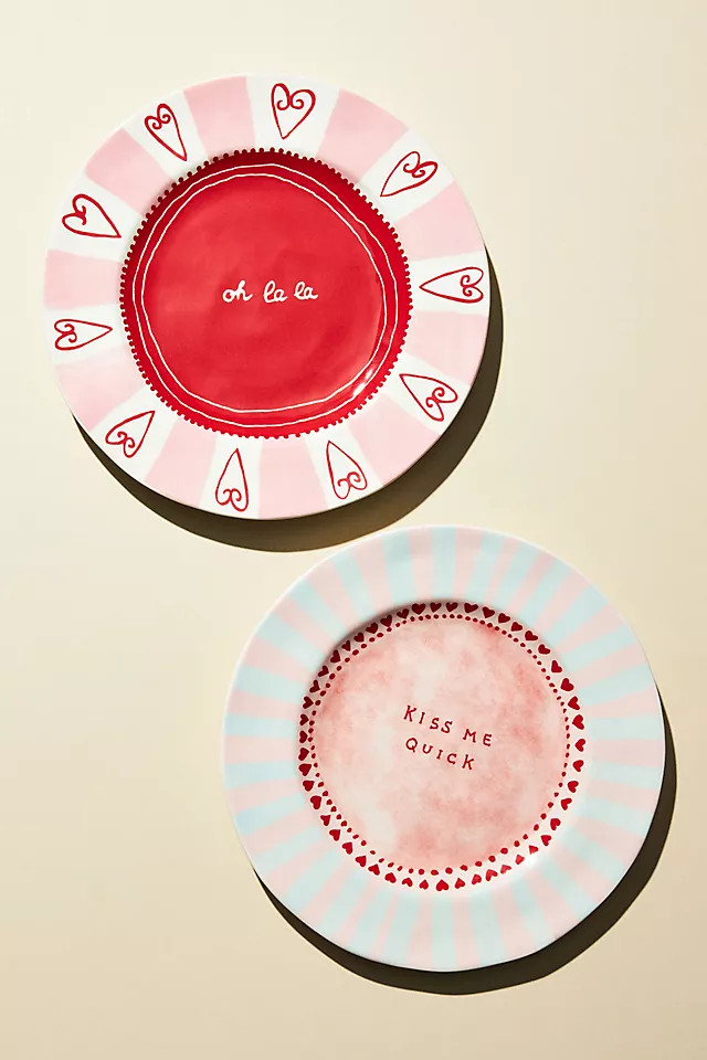 Laetitia Rouget Love Dessert Plate | Anthropologie (US)