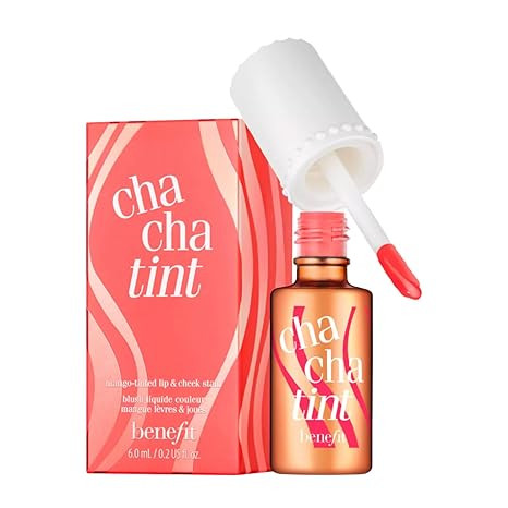 Benefit Cha Cha Tint Mango-Tinted Lip & Cheek Stain, 0.2 Ounce | Amazon (US)