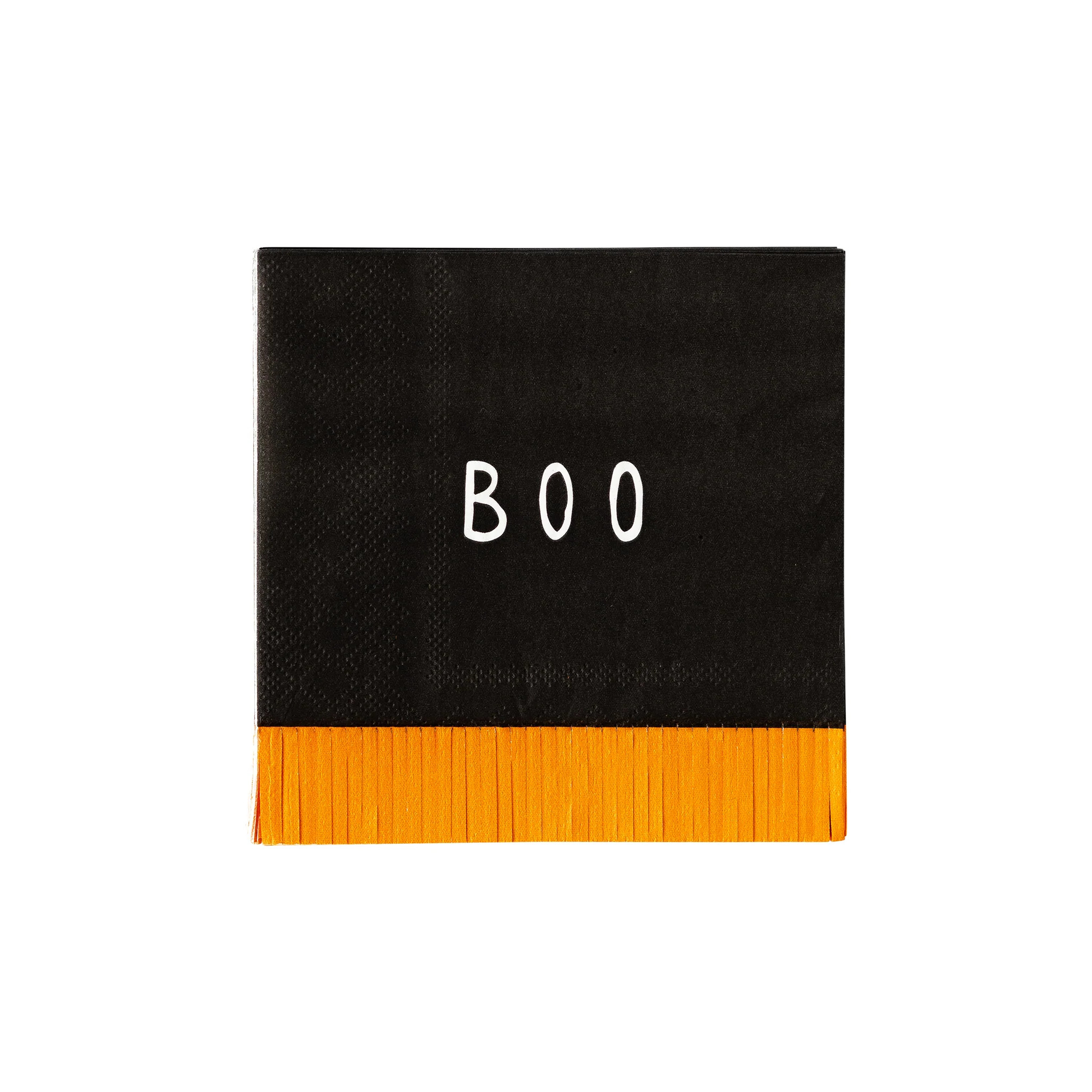 Boo Fringe Paper Cocktail Napkin | My Mind's Eye