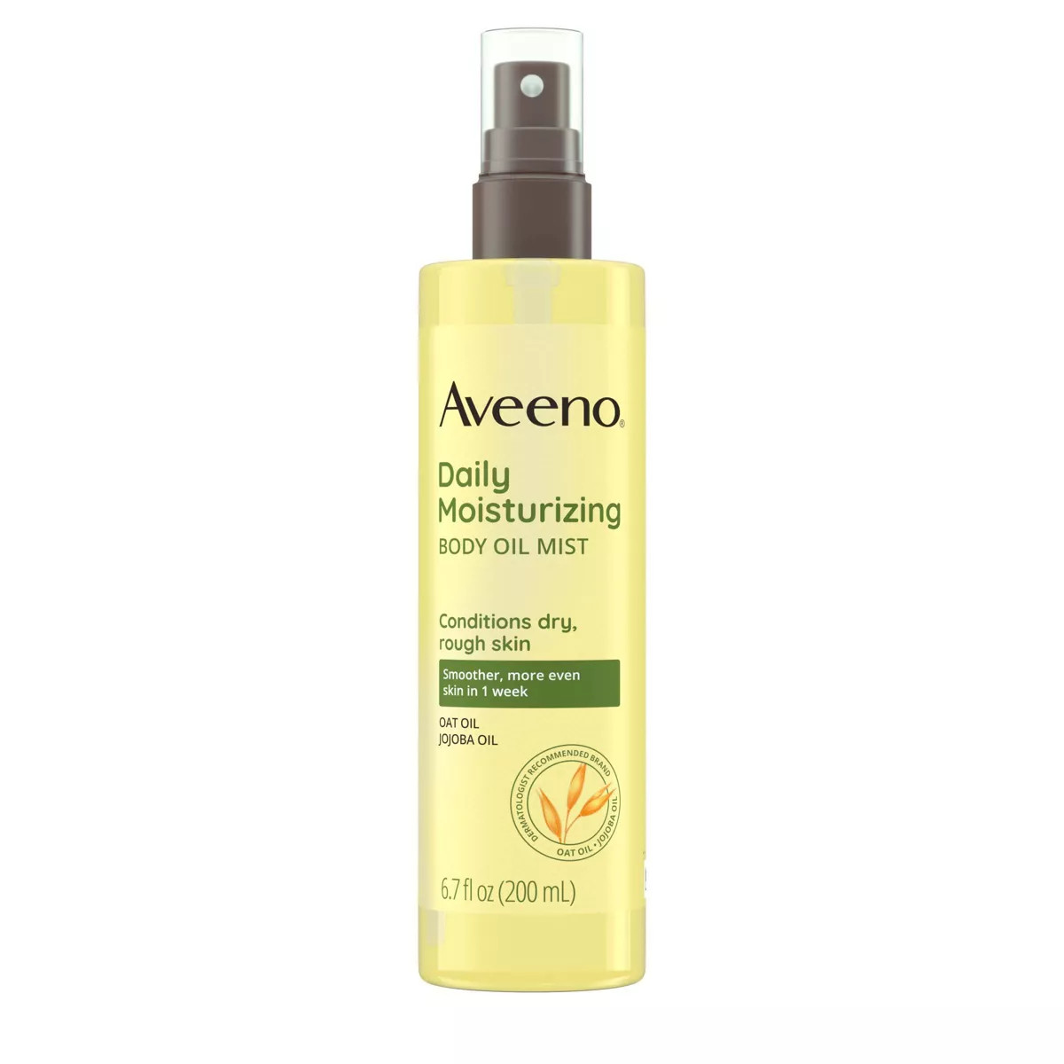 Aveeno Daily Moisturizing Oil Mist for Rough Sensitive Skin with Oat and Jojoba Oil - Unscented -... | Target