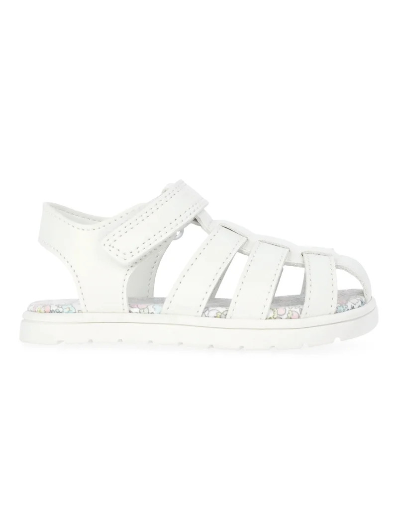 Wonder Nation Todder and Baby Girls Fisherman Sandals | Walmart (US)