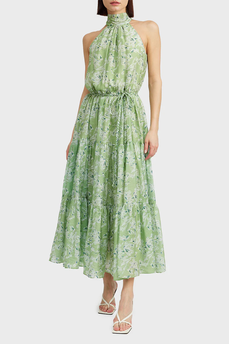 En Saison Laguna Halter Dress | Gibson