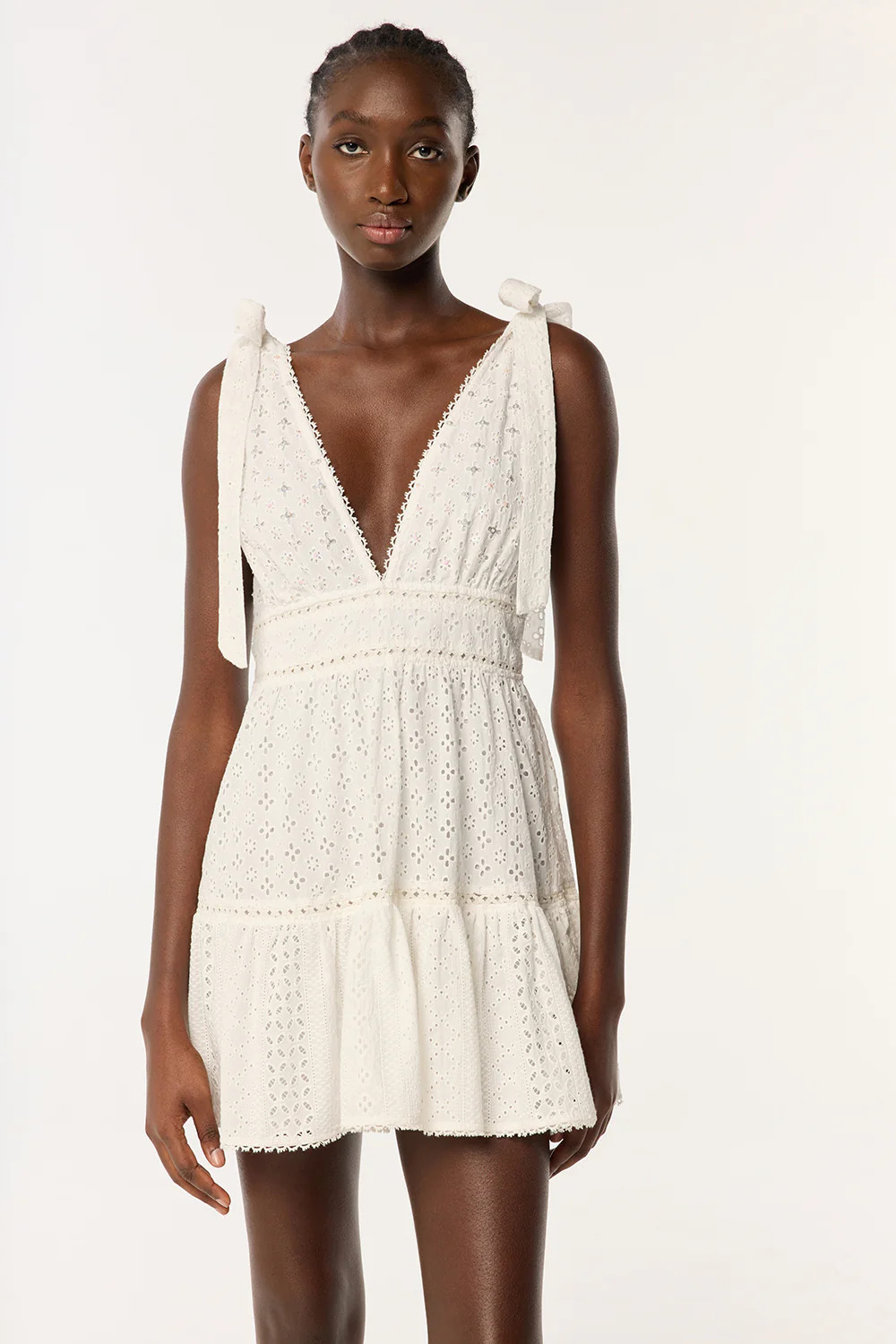 Mini Dress Cara - Natural White | Poupette St Barth