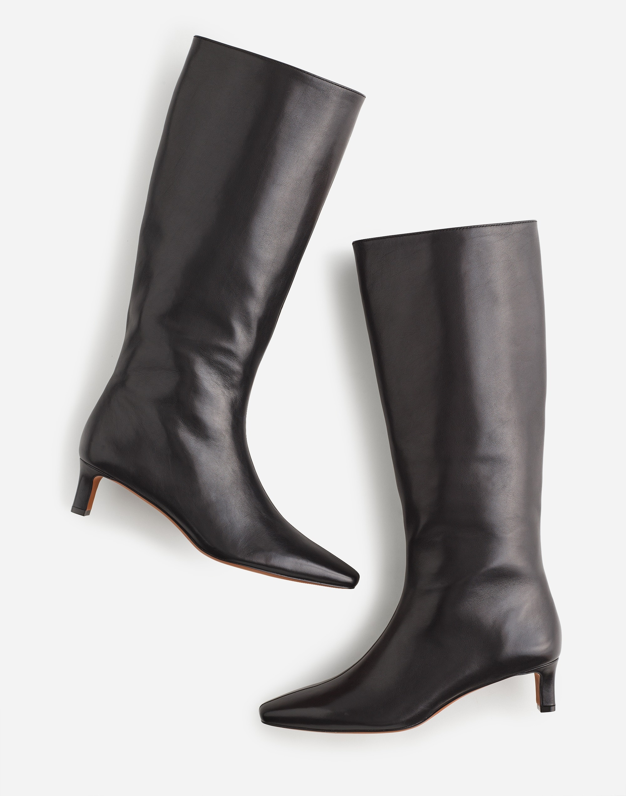 The Dimes Kitten-Heel Knee Boot | Madewell | Madewell